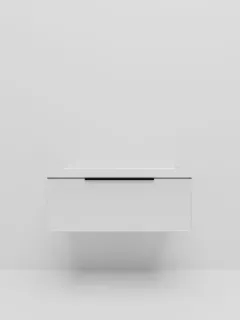 Тумба под раковину La Fenice Simpla FNC-01-SIM-B-100 белая  100 см